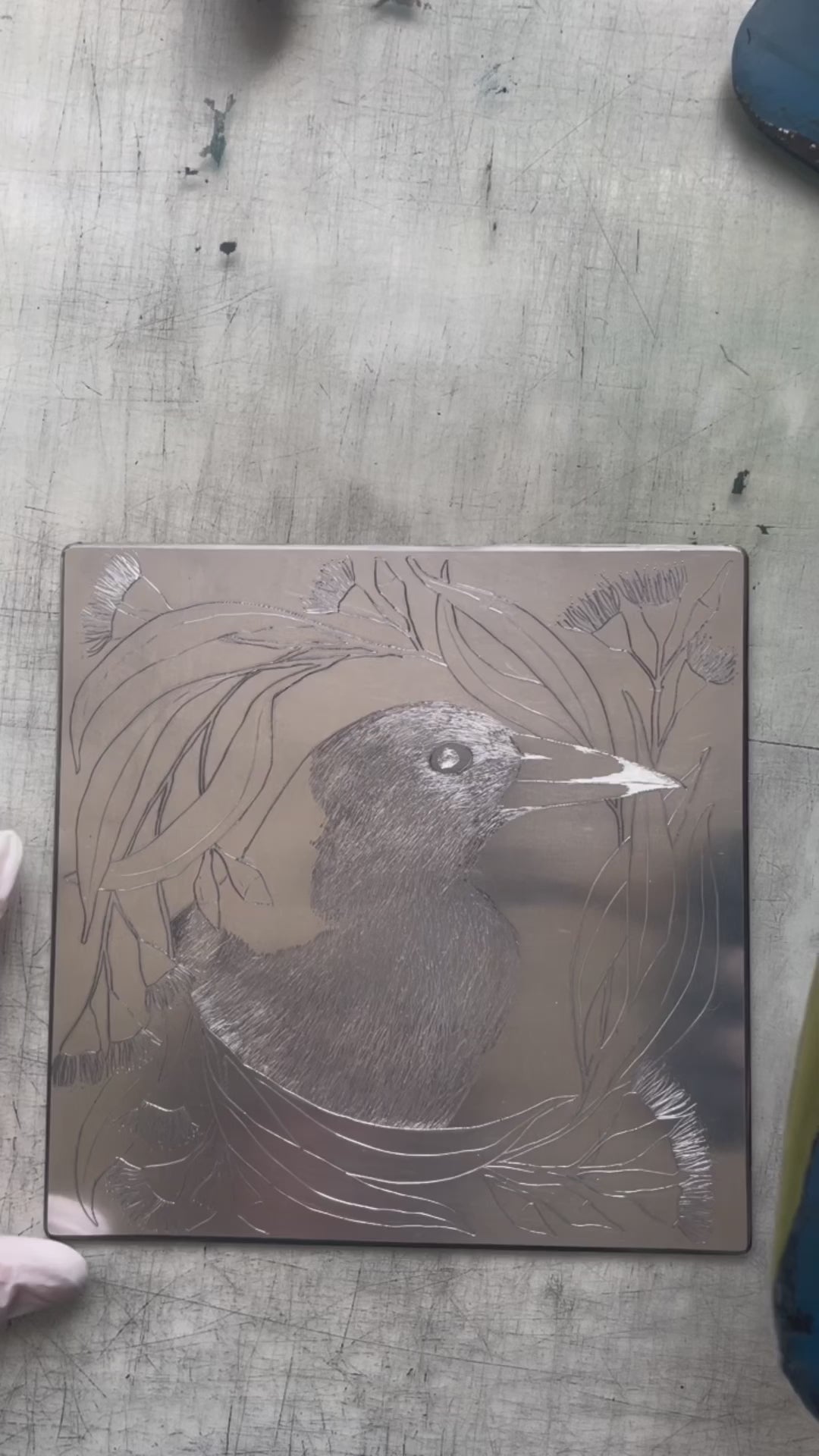 Load video: Christmas Card Set - Merry Magpie (6 cards)