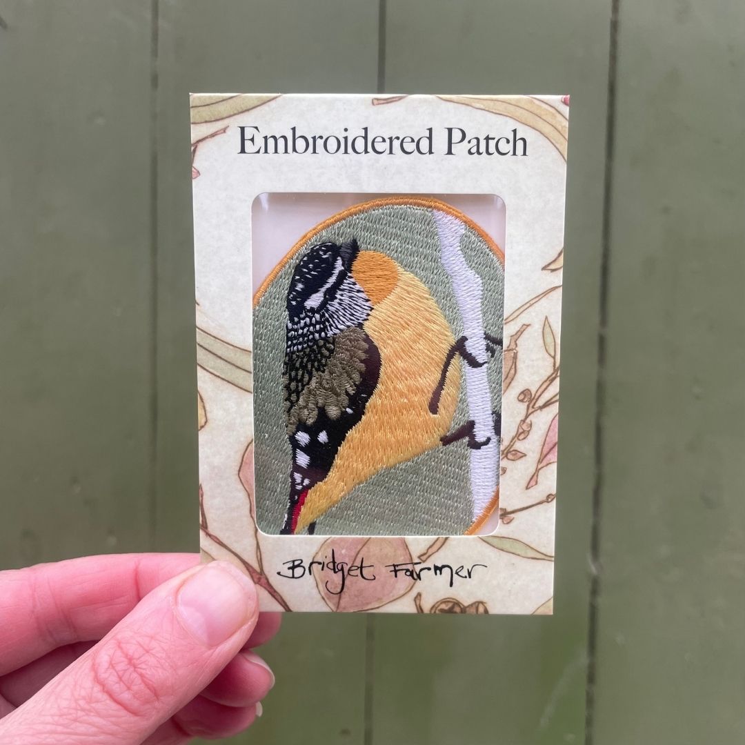 Spotted Pardalote Embroidered Patch
