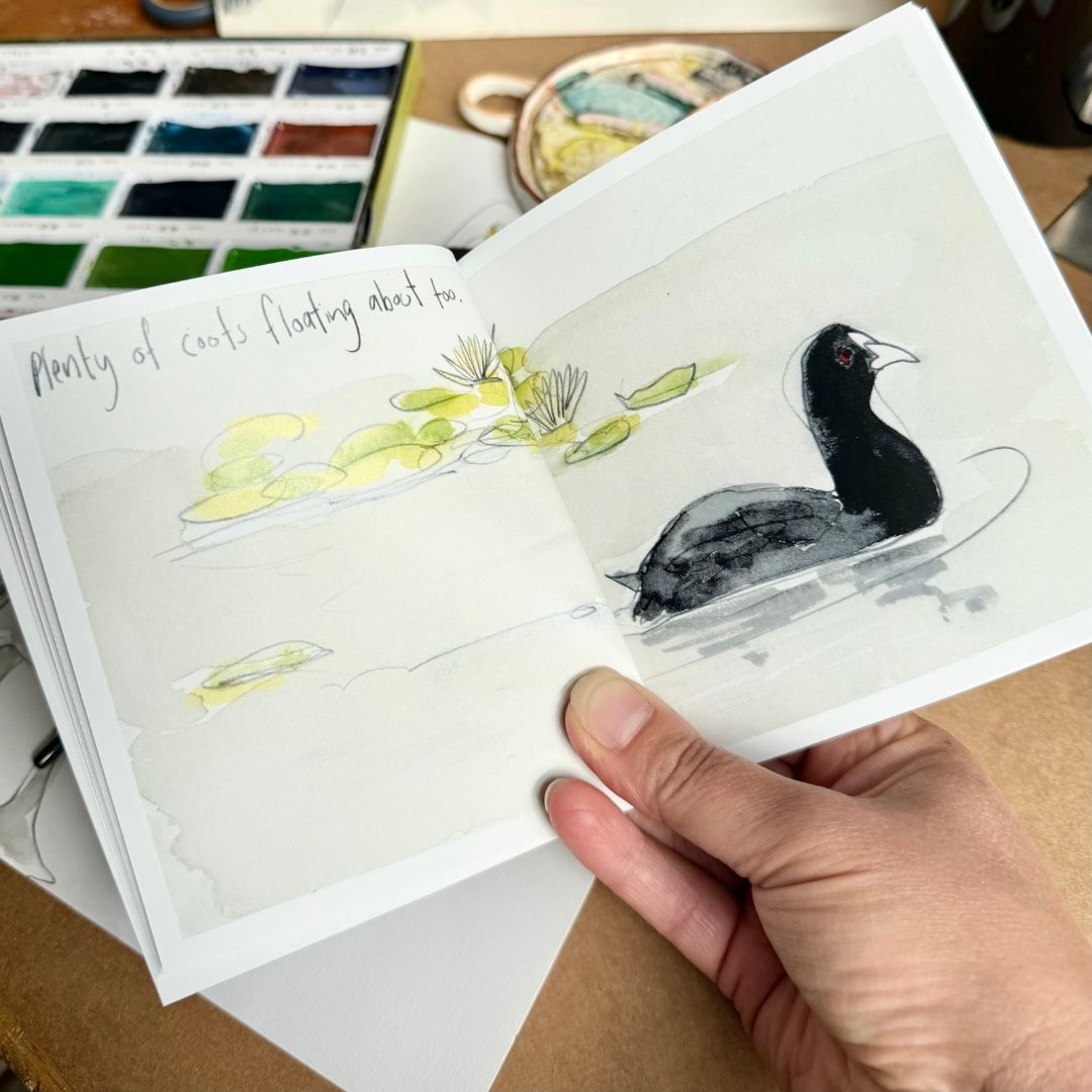 Trip to Gunbower Creek - Artist Minibook