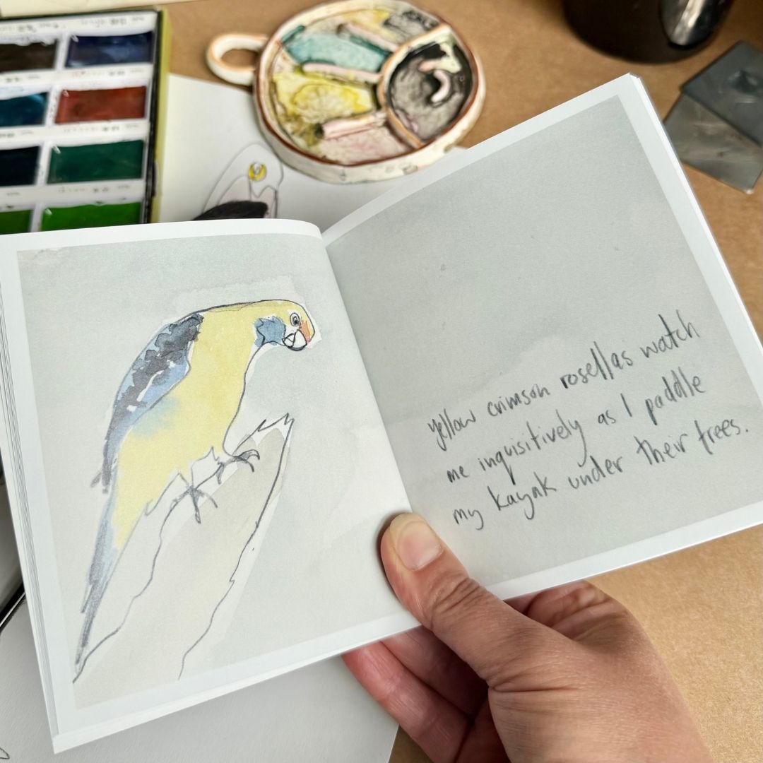 Trip to Gunbower Creek - Artist Minibook