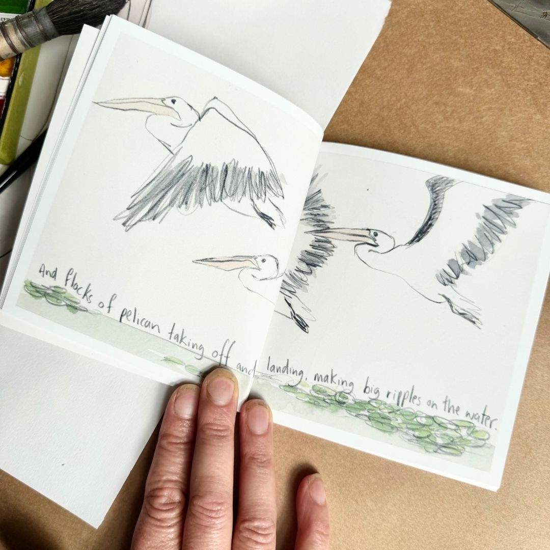 Trip to Gunbower Creek - Artist Minibook