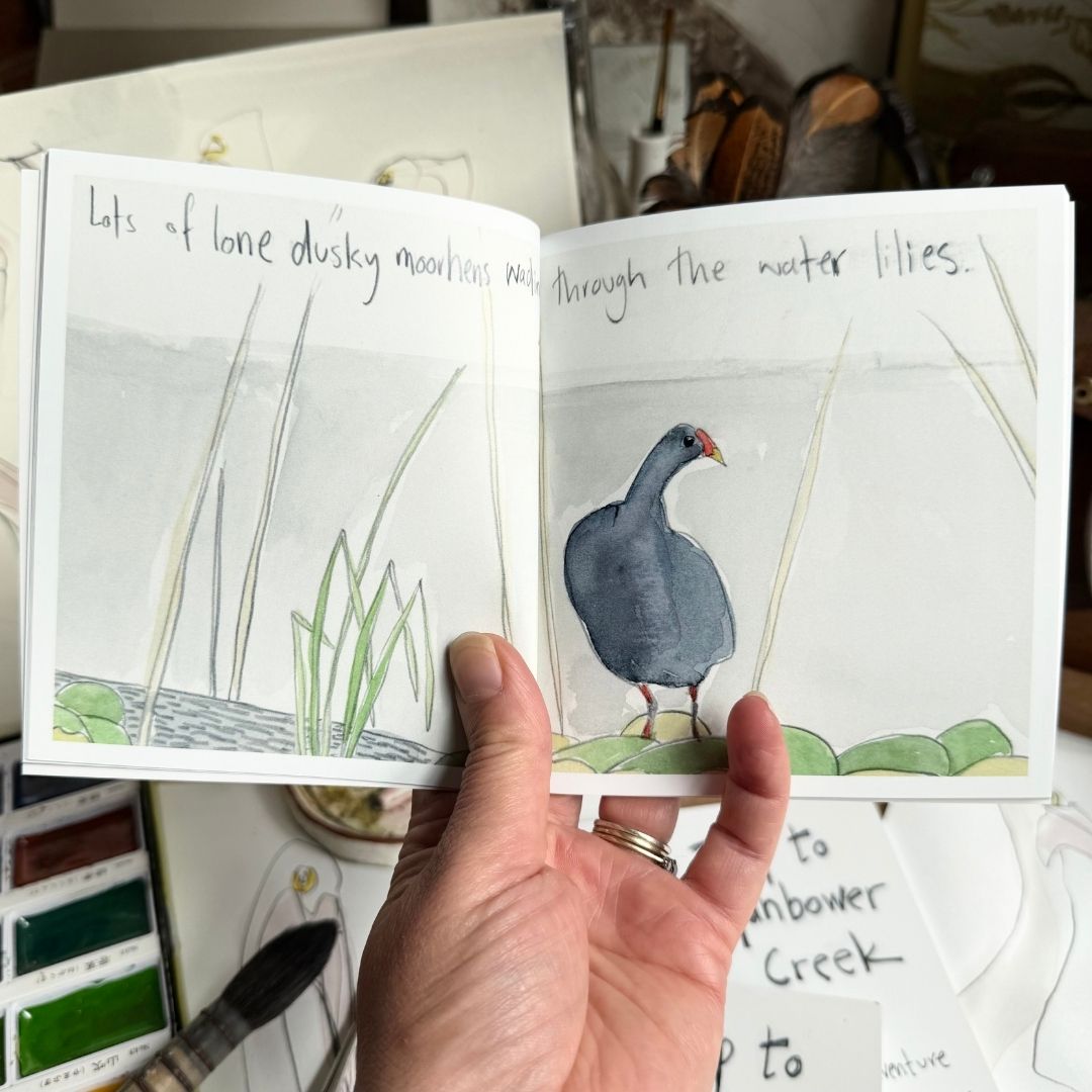 Trip to Gunbower Creek - Artist Minibook