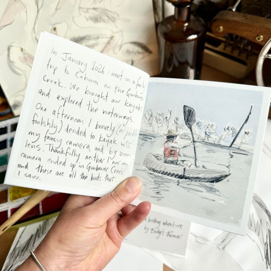 Trip to Gunbower Creek - Artist Minibook