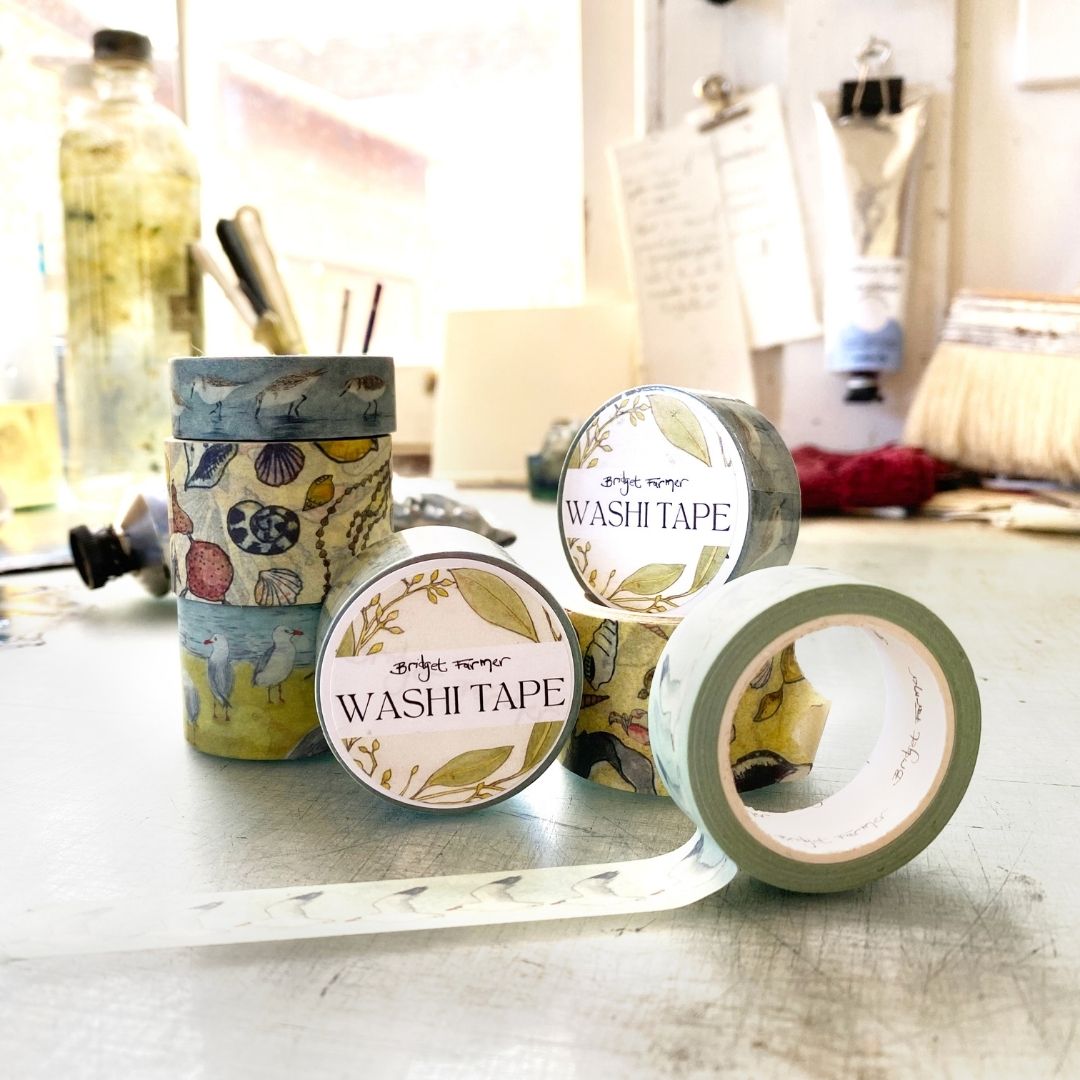 Silver Gulls Washi (30mm)