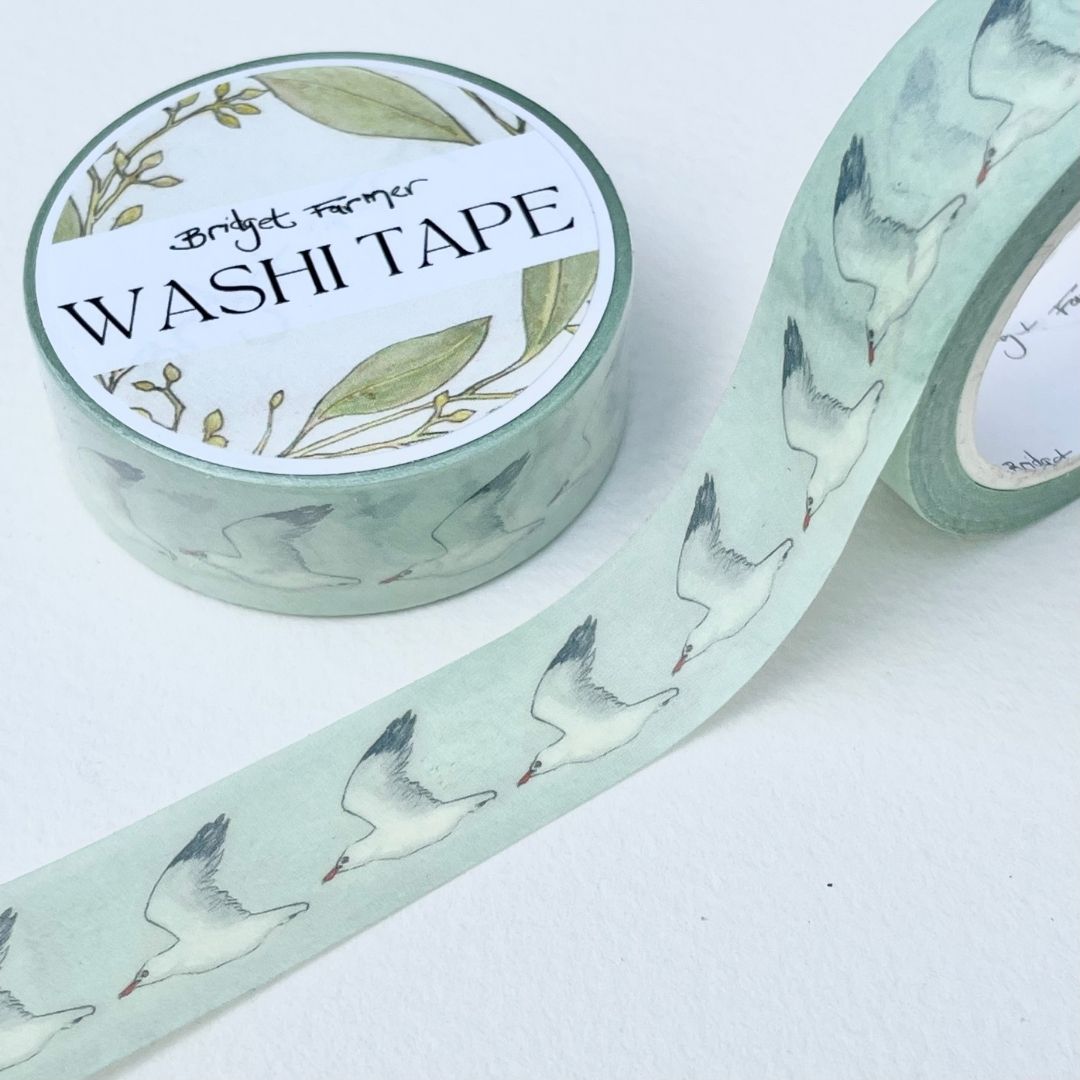 Silver Gulls Washi (15mm)