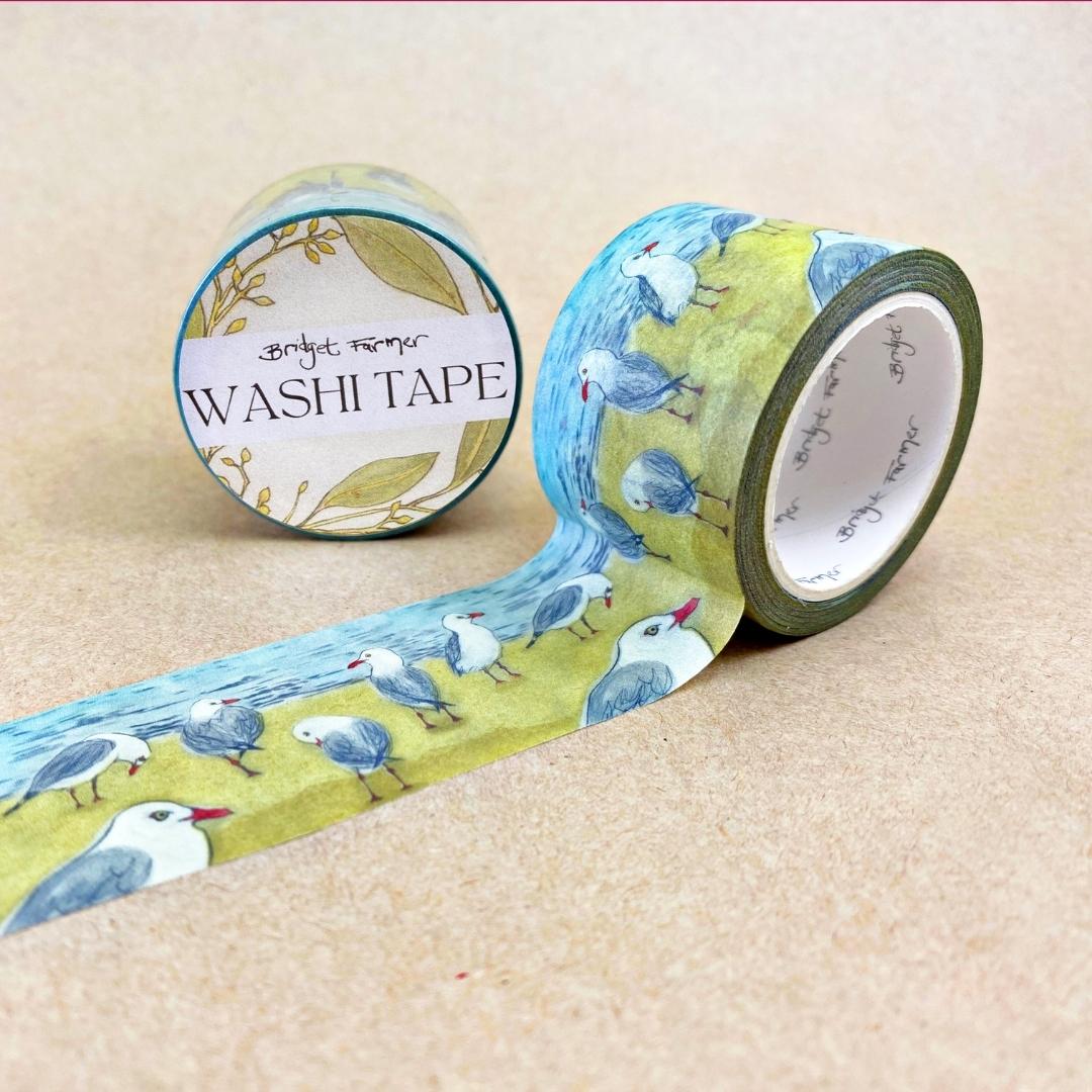 Silver Gulls Washi (30mm)