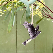 Yellow-tailed Black Cockatoo Christmas Ornament