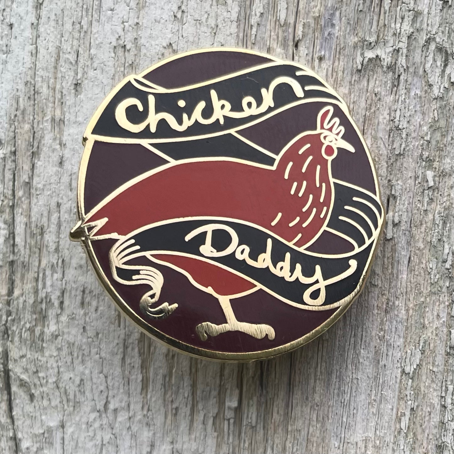 Enamel Pin - Chicken Daddy