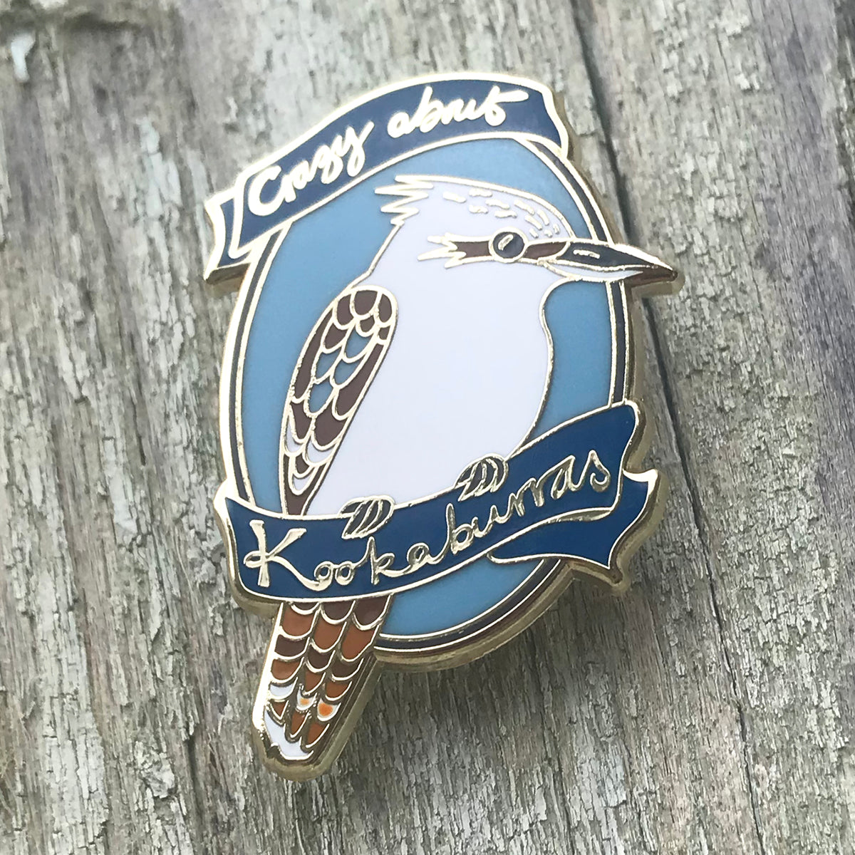 Crazy About Kookaburras Enamel Pin